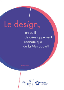 couverture de l'ouvrage "Le design, un outil de développement économique de la Métropole ?"